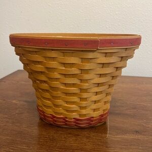 Longaberger Handwoven Basket Signed by Bonnie Longaberger
